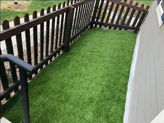 Installed astroturf spring 2020