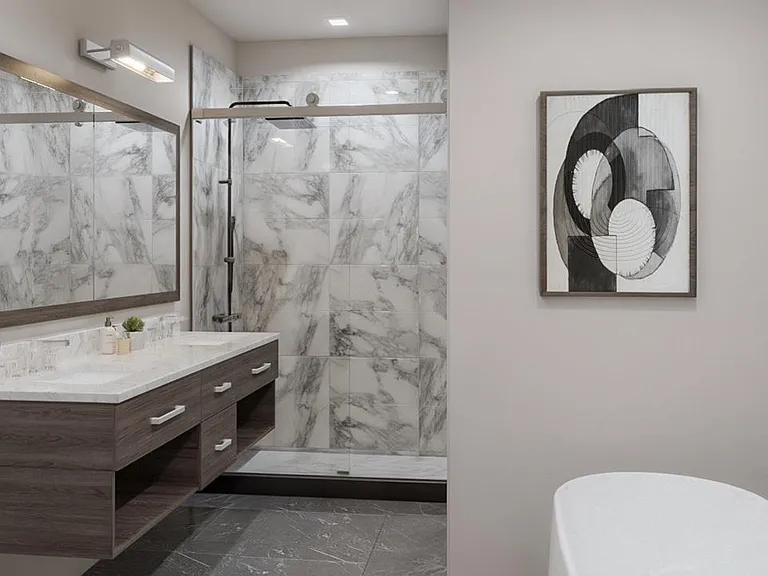 2 Bedroom Unit Bathroom