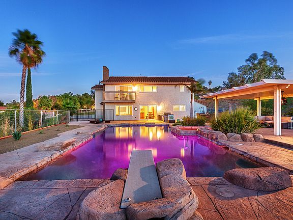 Evening Shot of pool