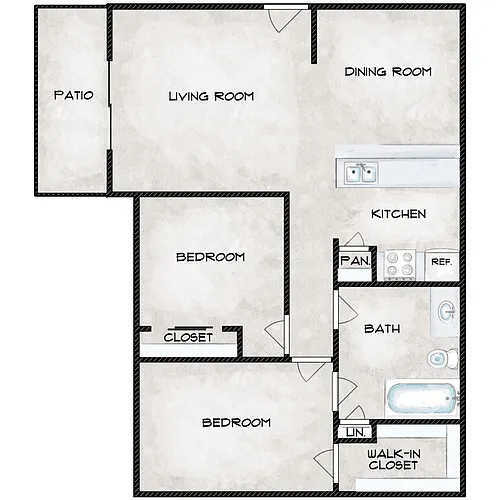 Floor plan The Cedar