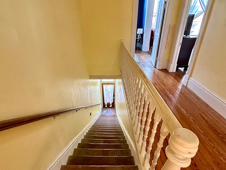 Second-story walk-up