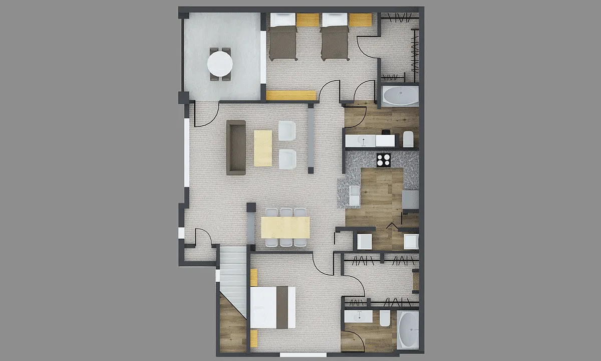 Floor plan Milton First Floor