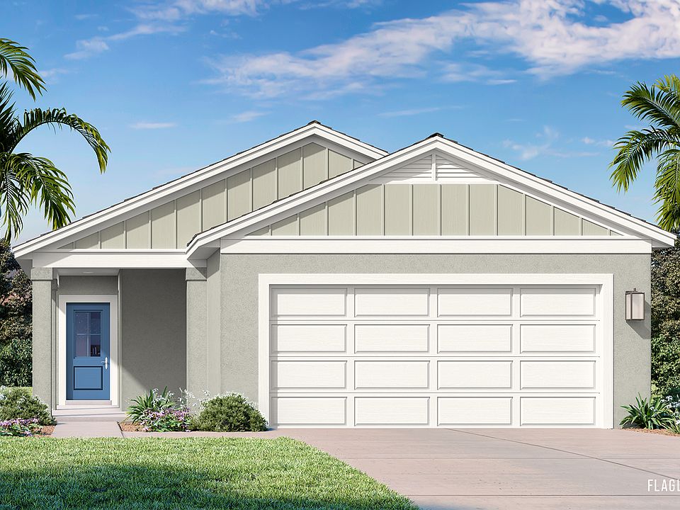 Flagler Farmhouse Elevation by DRB Homes