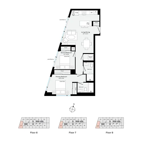 Floor plan E621