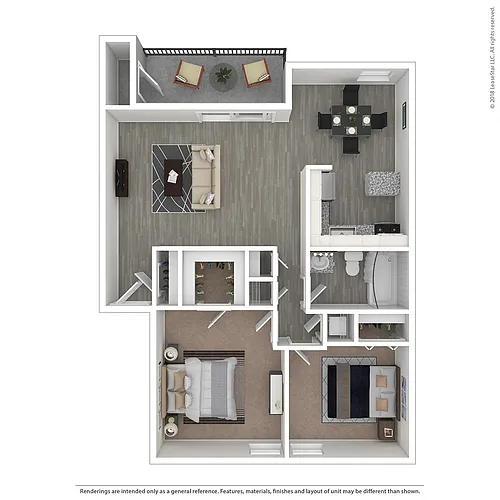 Floor plan The Willow