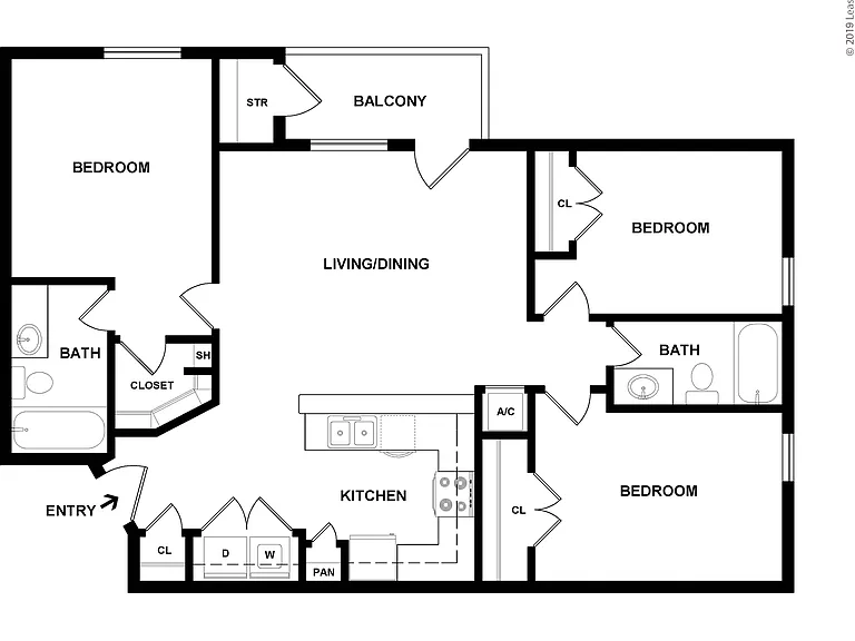 The Conductor: Beds - 3: Baths - 2: SqFt Range - 1221 to 1221