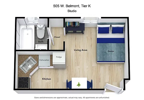 Floor plan K