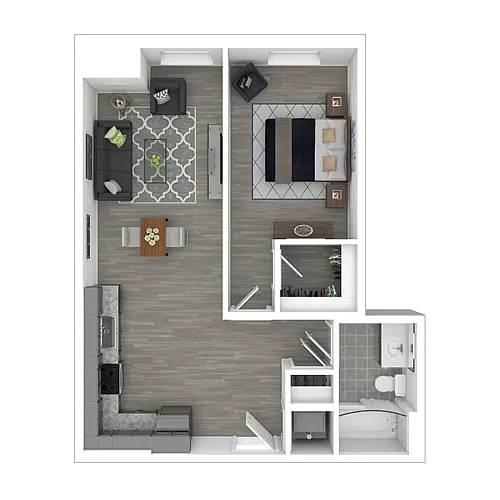 Floor plan The Axis (A9)
