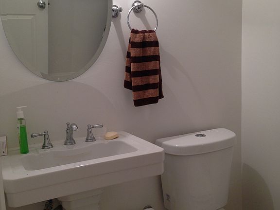 Bathroom features brand new fixtures