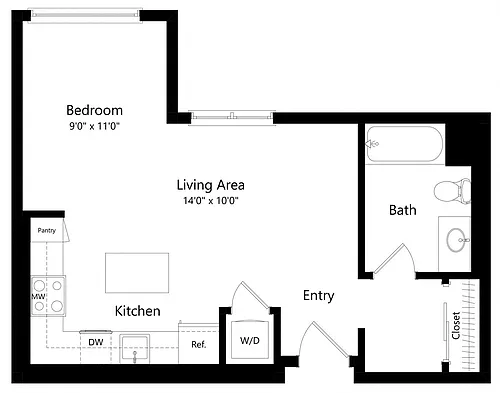 Floor plan ST-3B