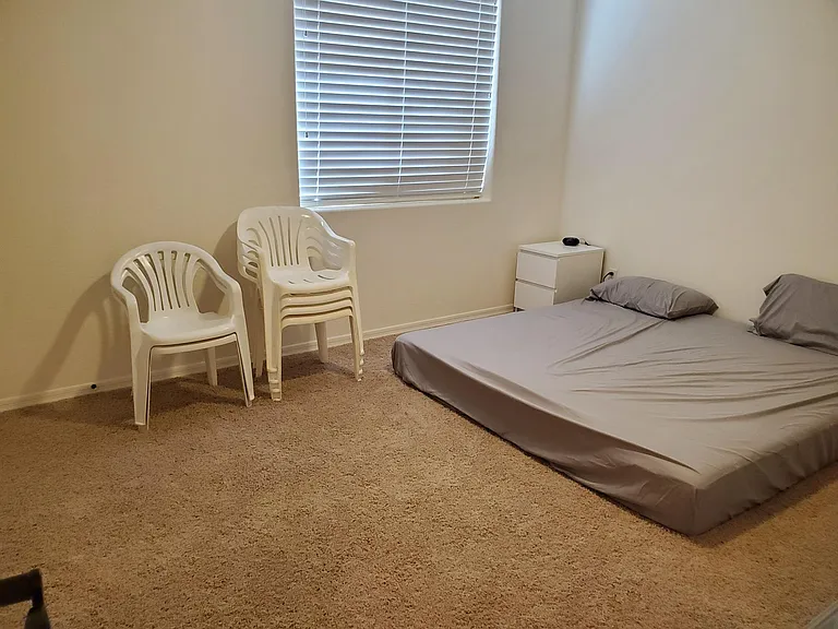 Bedroom in basement