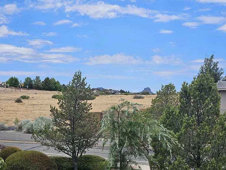 view from balcony