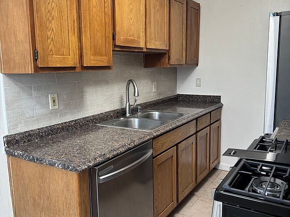 kitchen with new appliances