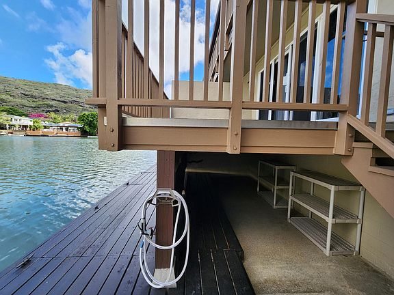 Private dock and plenty of storage