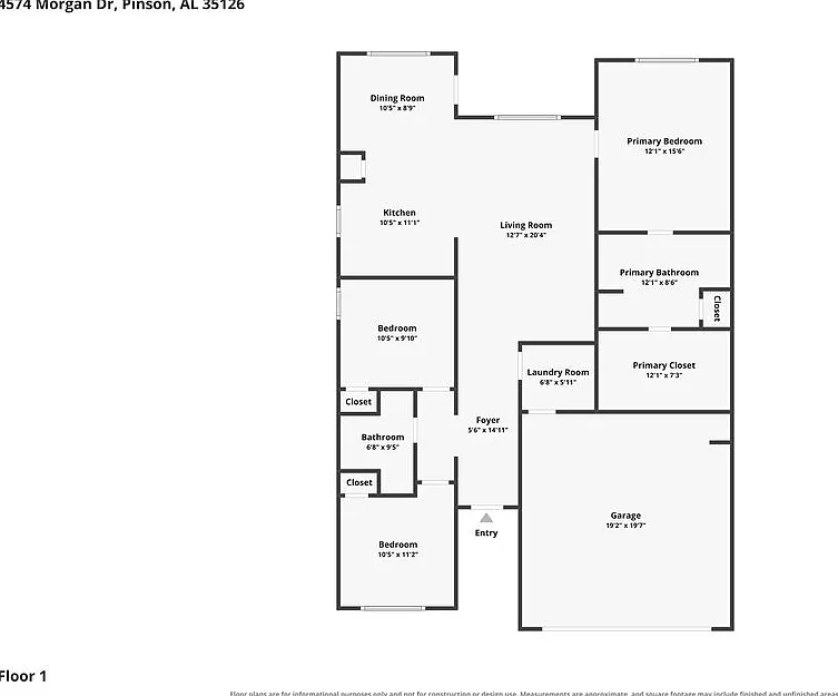 3 bed, 2.0 bath, 1408 sqft, $1,695 — Photo 2