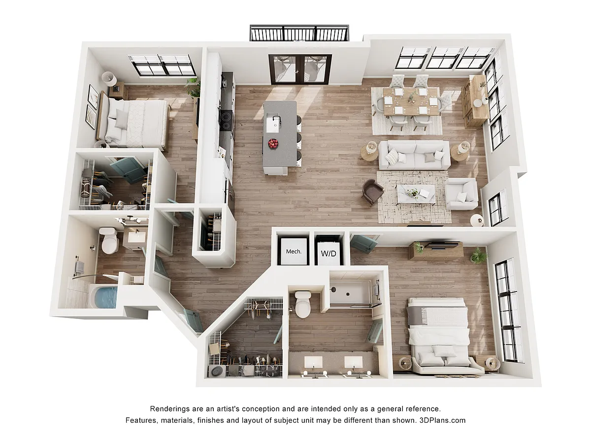 Floor plan B3 A