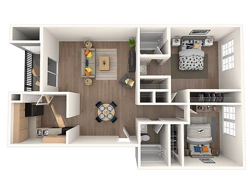 Floor plan The Chestnut