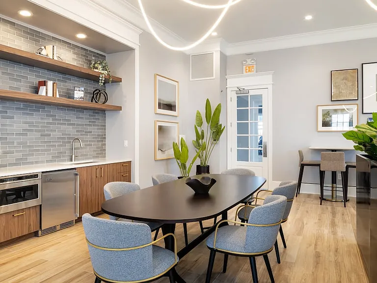 Resident lounge with kitchenette