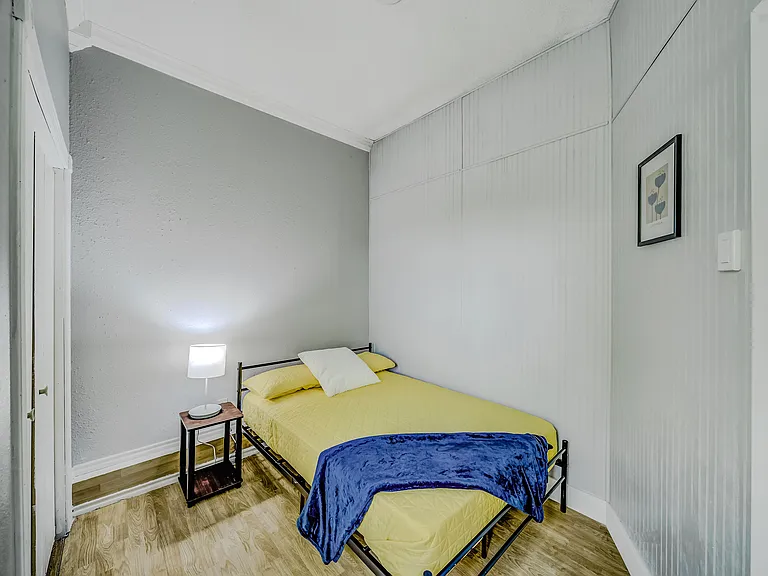 Please note that this photo has been virtually staged, not all furnishings seen will be included in your room when you arrive