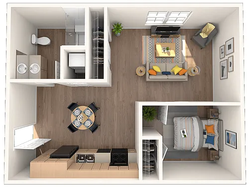 Floor plan Albina MULTE
