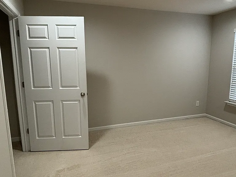 View from inside first bedroom.