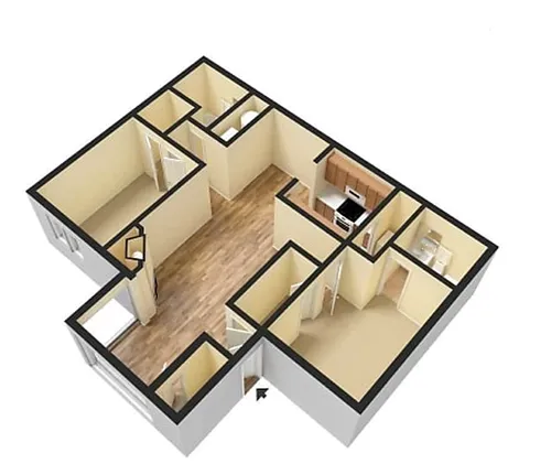 Floor plan B3