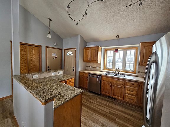 Kitchen and entry