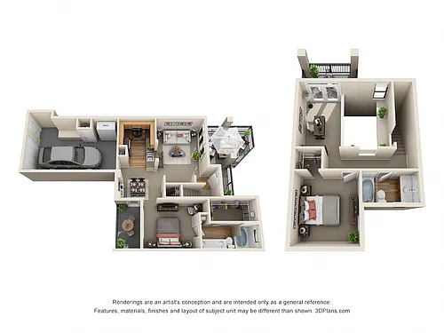 Floor plan Greenbriar - D