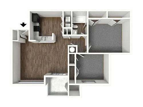 Floor plan Brookdale