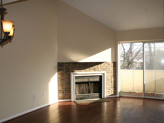 Living Room with Slider to Balcony Deck
