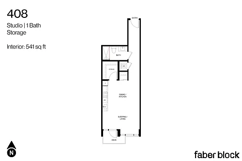 Floor plan 408