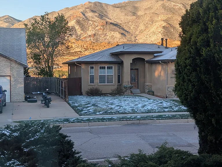 Great neighborhood with terrific views. This photo taken during the dry spring.