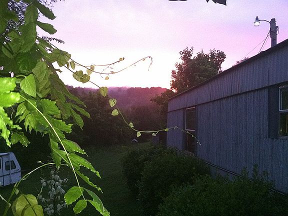 Sunset from front deck
