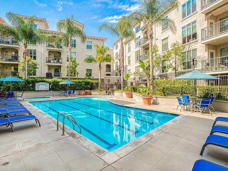 Our resort style pool features a tanning deck to relax