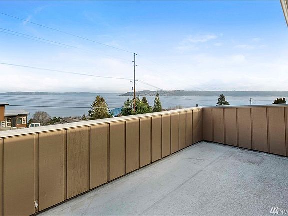 View from the master bedroom walk-out deck.  