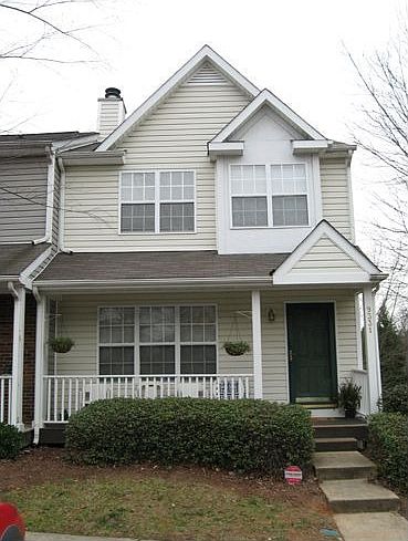 Front view of the house