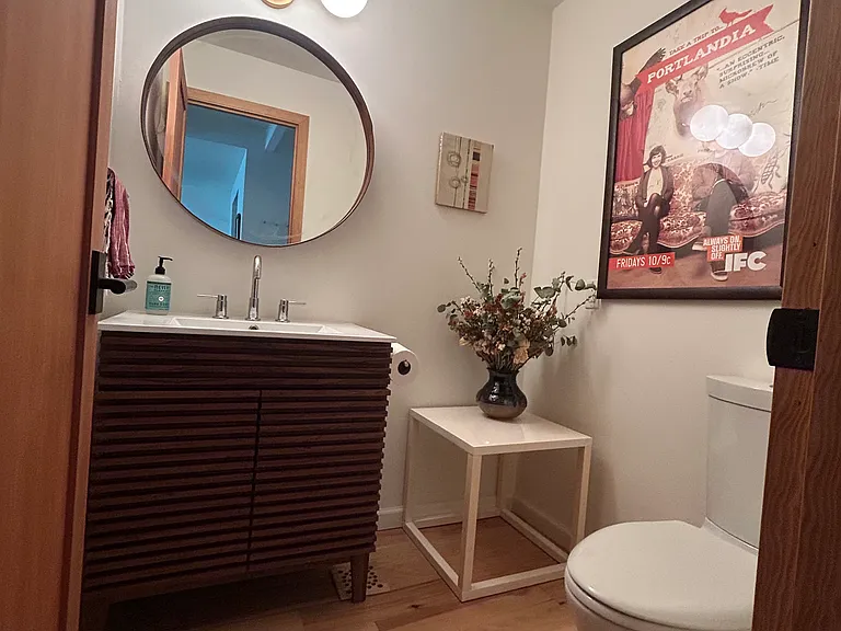 Bath on the main floor