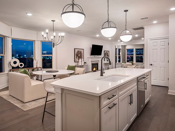 Large kitchen center island