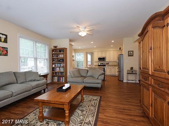 Family Room open to kitchen