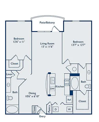 Floor plan B2D