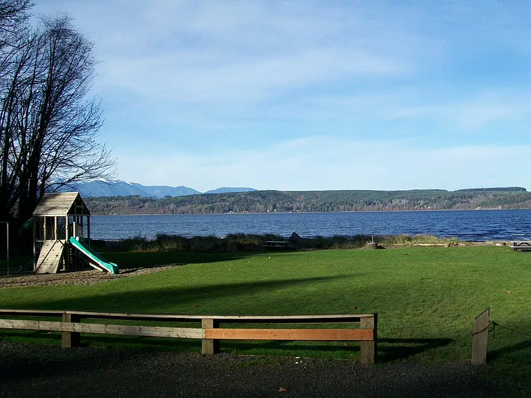 Community beach on the Hood Canal