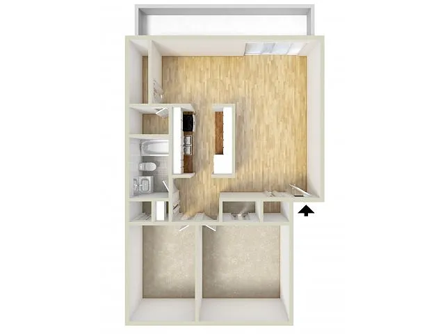 Floor plan 2 Bedroom