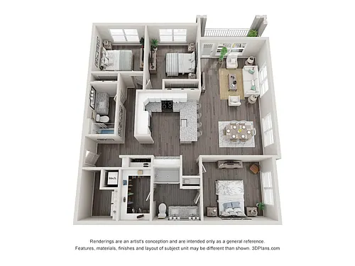 Floor plan The Cape