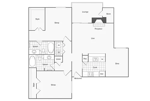 Floor plan Onyx