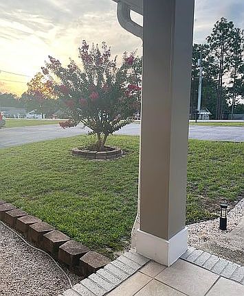 View from front porch