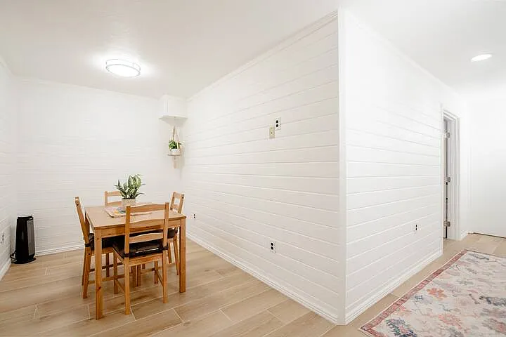 Studio dining area
