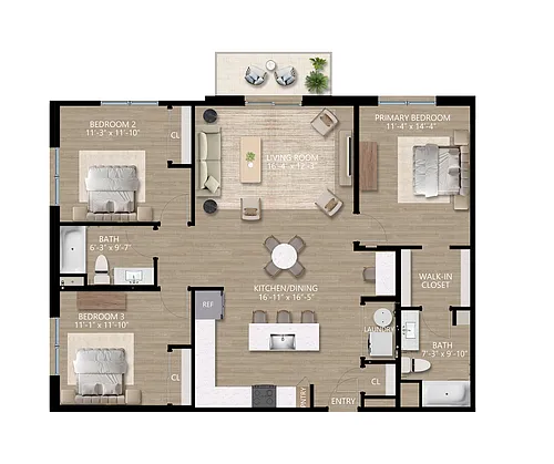 Floor plan Calista