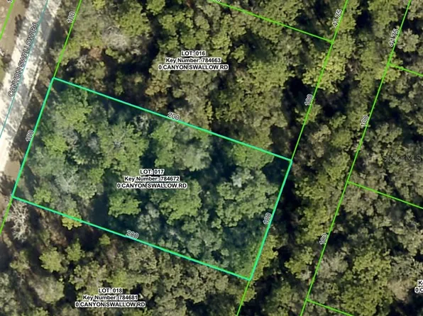 LOT 17 Canyon Swallow Rd Lot 17, Brooksville, FL 34614