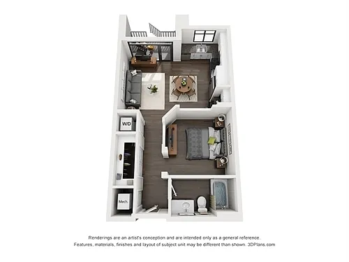 Floor plan Silk (A6)