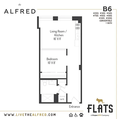 Floor plan B6